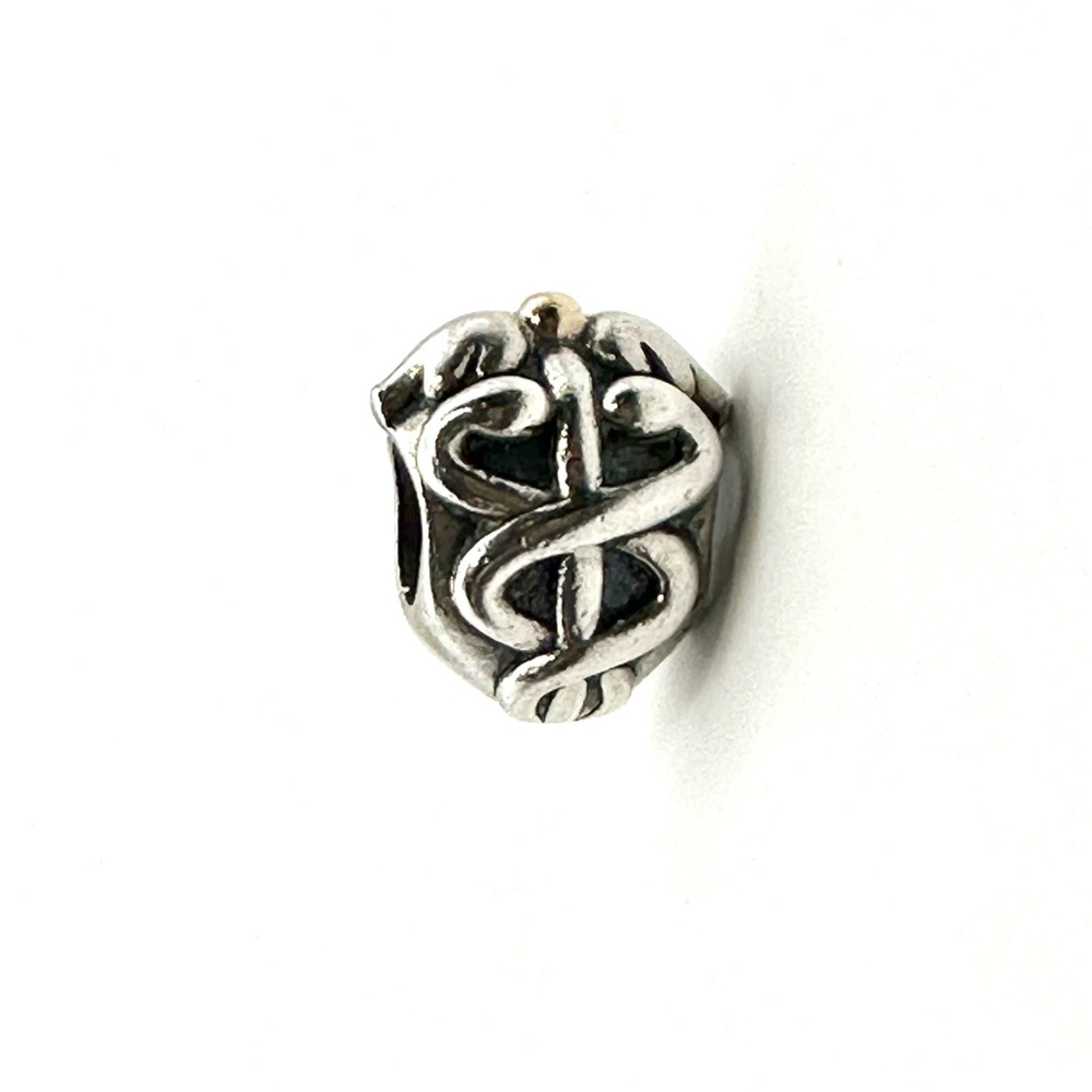 Pandora Life Saver Silver Charm  RETIRED 791042